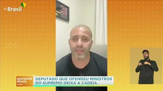 Deputado Daniel Silveira deixa prisão