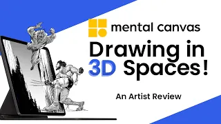 Mental Canvas Artist Review | 2D Drawing in 3D Spaces!