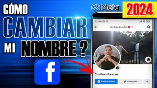 How to CHANGE the NAME in FACEBOOK 2021 || Change the name in facebook, change my name in face ||