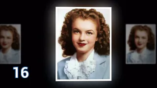 Marilyn Monroe TRANSFORMATION from baby to death