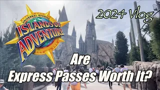 How Fast Are Express Passes at Universal Studios Islands of Adventure? | 2024 Vlog