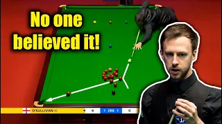People dropped their jaws to the floor! O'Sullivan vs Trump World Championship 2022 - Final
