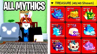 Trading to EVERY Mythical Blox Fruit in One video (Movie)