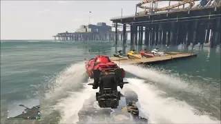 GTA MythBusters - Can the APC tow the Anti-Aircraft Trailer on water?