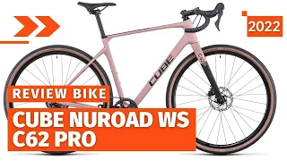 Cube Nuroad Ws C62 Pro 2022 .New women gravel Bike .More Speed Trek