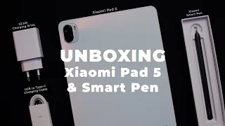 XIAOMI PAD 5 & SMART PEN UNBOXING | WHAT'S IN THE BOX?