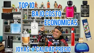 Top10 económicas,2021,Top 10 perfumes buenos, bonitos y baratos.