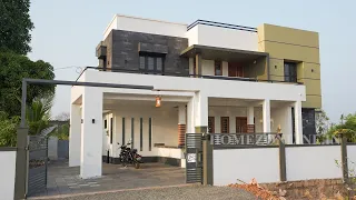 Beautiful two storey house design with fabulous interior work