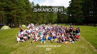 Дикаясотня сплав по реке Ай 2023