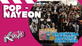 NAYEON 'POP' MASSIVE MV REACTION // 나연 리액션 아르헨티나'