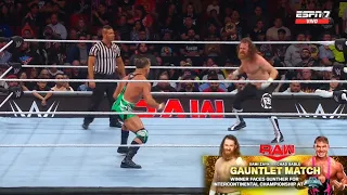 Sami Zayn Vs Shinsuke Nakamura Vs Chad Gable Ruleta Rusa parte 4 - WWE Raw 11/03/2024 (En Español)