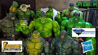 Hulk Action Figure Comparisons Marvel Legends vs Marvel Select #hulk #marvel
