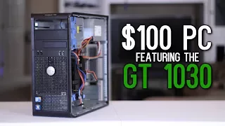 The $30 PC + $70 GT 1030 vs Player Unknown's Battlegrounds, Overwatch, & More! | OzTalksHW