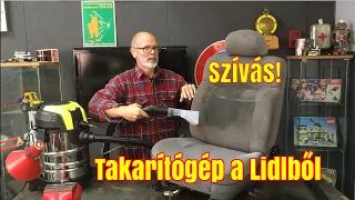 Teszt: kárpittisztítógép a Lidlből