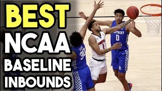 5 INSANE NCAA Baseline Inbounds Plays For Youth Basketball Teams