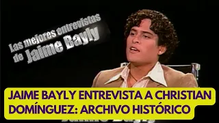 JAIME BAYLY entrevista a CHRISTIAN DOMINGUEZ | LATINA | VIDEO OFICIAL