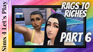 Is Marcus jealous? | Sims4 Rags to riches Dream home Decorator part 6