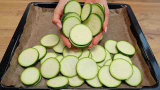Few know this zucchini recipe! Easy dinner recipe in 10 minutes!