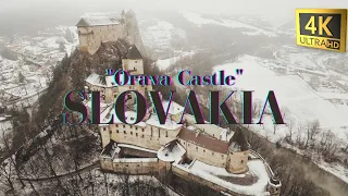 ORAVA CASTLE, SLOVAKIA I THE HOUSE OF NOSFERATU VAMPIRE I DRONE AERIAL VIEWS I 2023