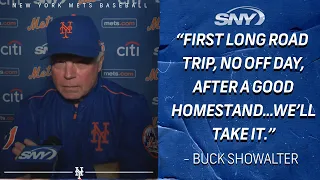 Buck Showalter on aggressive Brandon Nimmo, solid David Peterson and James McCann stepping up