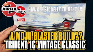 Airfix Hawker Siddeley Trident 1C Vintage Classic Model Kit Review 2021