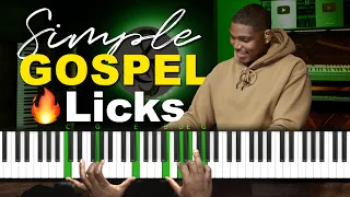 Simple Gospel Piano Tutorial | Chords & Licks in ALL 12 KEYS