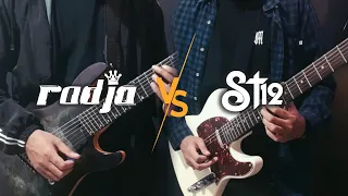 RADJA VS ST12 (Guitar Battle) Om Pepeng vs Om Moldy | yang mana lead favorit kalian? 😀