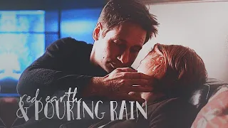 mulder/scully // pouring rain