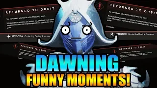 FUNNY DAWNING DESTINY 2! Hilarious Destiny 2 Black Armory Dawning Moments! Part 1