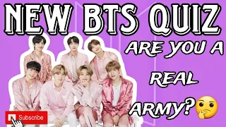 New BTS Quiz 💜 | part 1| are you a real army ??????