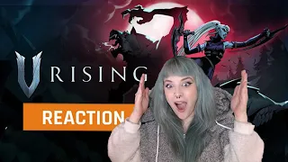 My reaction to the V Rising Official Release Date Trailer | GAMEDAME REACTS