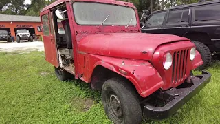 Mike from Outlaw Offroad & 4x4 with his 71 DJ-5