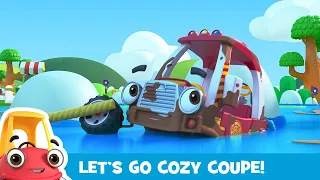 Car Wash | 1 HOUR OF COZY COUPE | Let's Go Cozy Coupe 🚗 | Cartoon for Kids | Kids Show