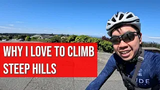 5 Reasons Why I Love Hills - Cycling Up to my Favorite View around Seattle