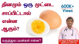 முட்டையின் பயன்கள் | முட்டையின் மஞ்சள் கரு உடலுக்கு நல்லதா? கெட்டதா?| Benefits of eggs in Tamil