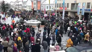 Corona-Demo Amstetten 6. Jänner 2021