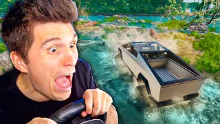 Welches AUTO überlebt den Fluss der ZERSTÖRUNG? | BeamNG