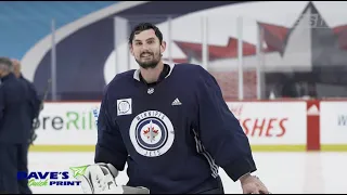 MIC'D UP: Connor Hellebuyck in Training Camp