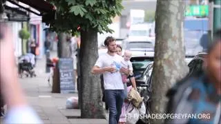 Jamie Dornan and Amelia Warner out in London - August, 20 - 2014