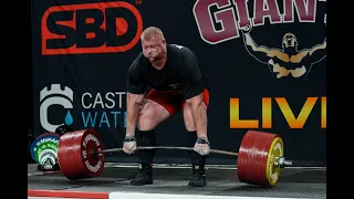 505kg DEADLIFT attempts for $50,000!