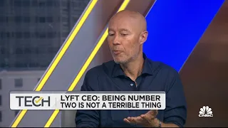 Lyft CEO David Risher: Being number two is not a terrible thing