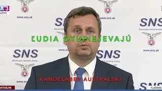 Ľudia OTUPIEJEVAJÚ - REMIX / Kandeláber austrálsky