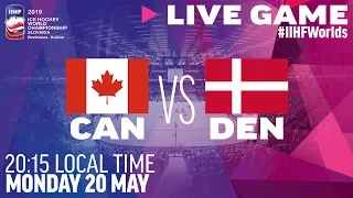 Canada vs. Denmark | Full Game | 2019 IIHF Ice Hockey World Championship