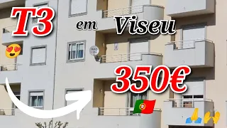 T3 em Viseu por 350€ - Cidade Mangualde em Portugal 🇵🇹