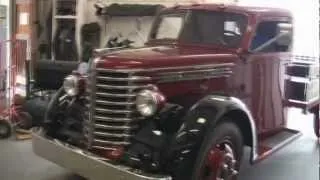 one beautiful 1949 Diamond T truck