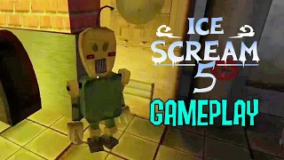 ICE SCREAM 5 LEAKED GAMEPLAY | BY CRAZY LEAKER