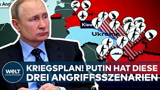 WLADIMIR PUTIN: Attacke auf die Ukraine? Diese drei Szenarien gibt es für den russischen Präsidenten