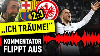 "Ich träume!" FC Barcelona - Eintracht Frankfurt mit original Radio-Kommentar!