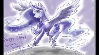 How to Draw Princess Luna sketch video