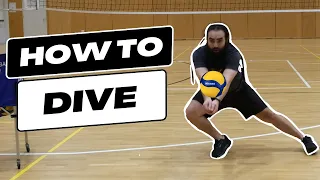 How to Dive #volleyball